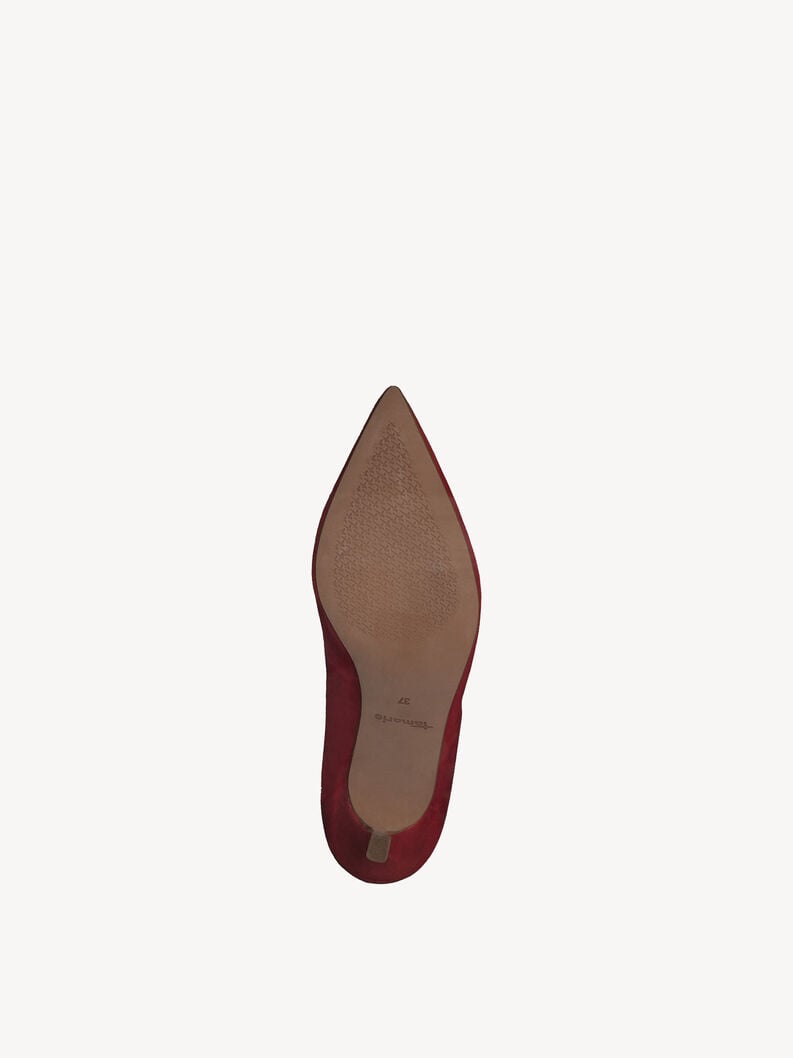 Tamaris Lederpumps - Rot